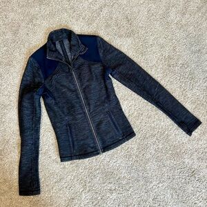 Lululemon Forme Denim Slub Jacket size 8